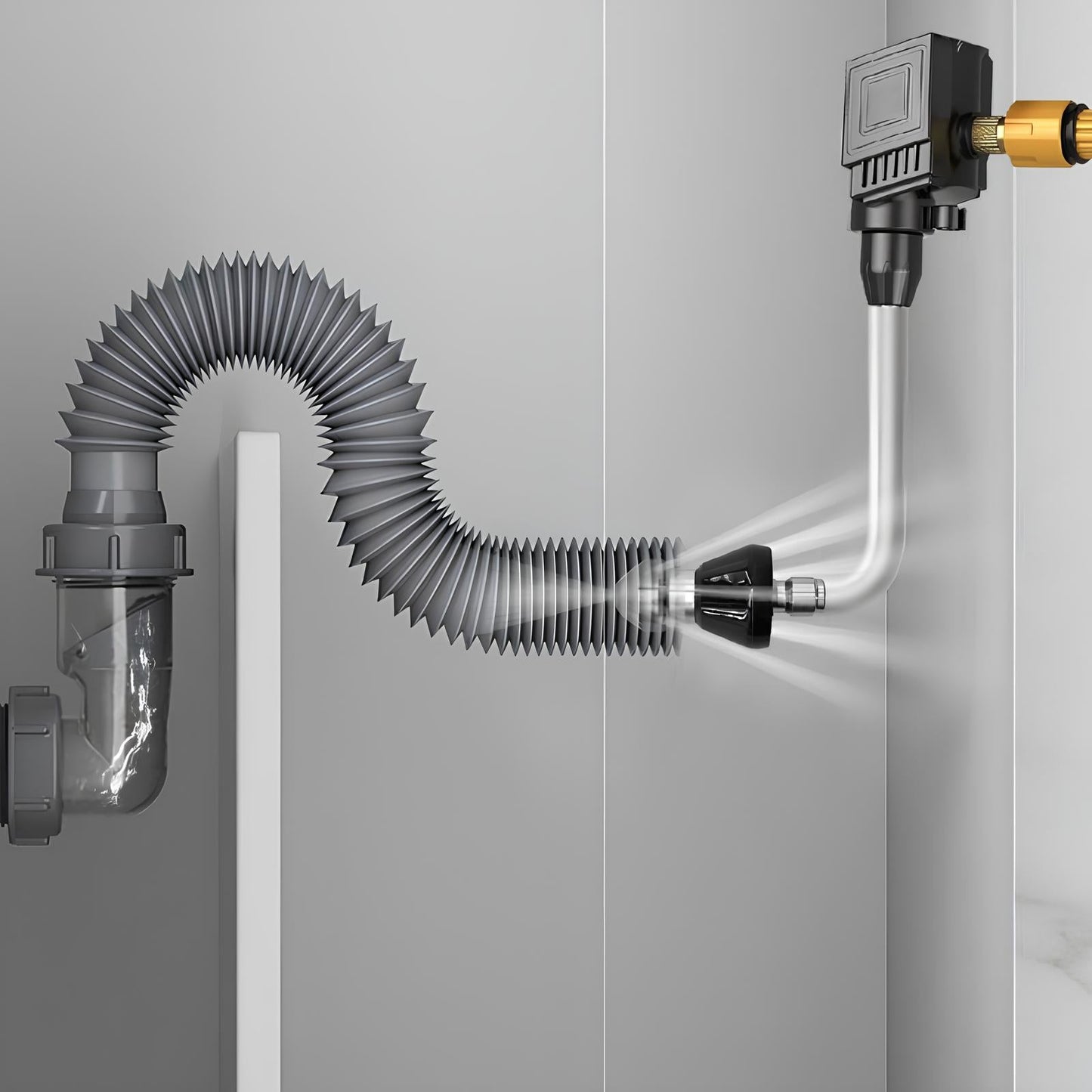 High pressure nozzle for cleaning
