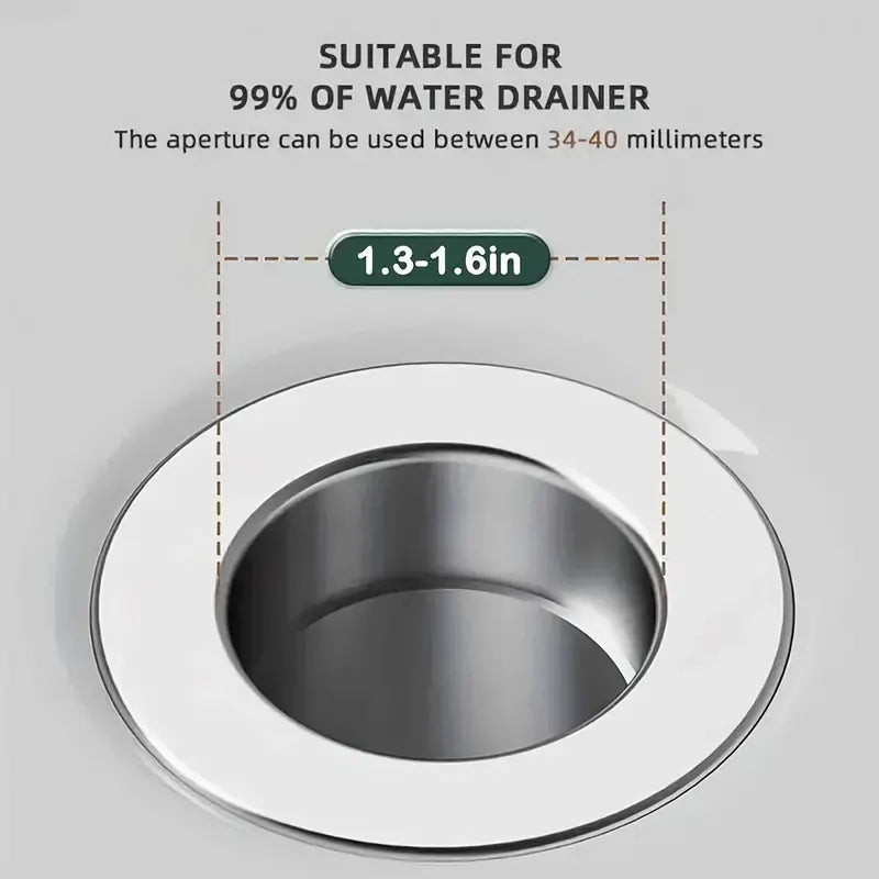 Filter - Keep your sink clear without a plumber needed!
