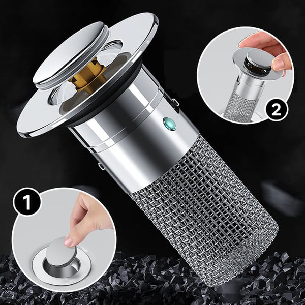 Filter - Keep your sink clear without a plumber needed!