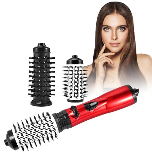 2-in-1 Rotating Hair Brush & Dryer – Perfect for All Hair Types!