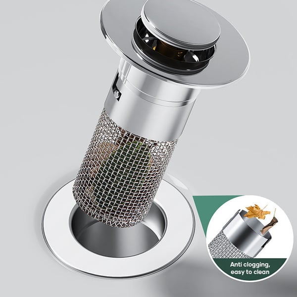 Filter - Keep your sink clear without a plumber needed!