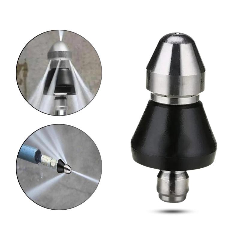 High pressure nozzle for cleaning
