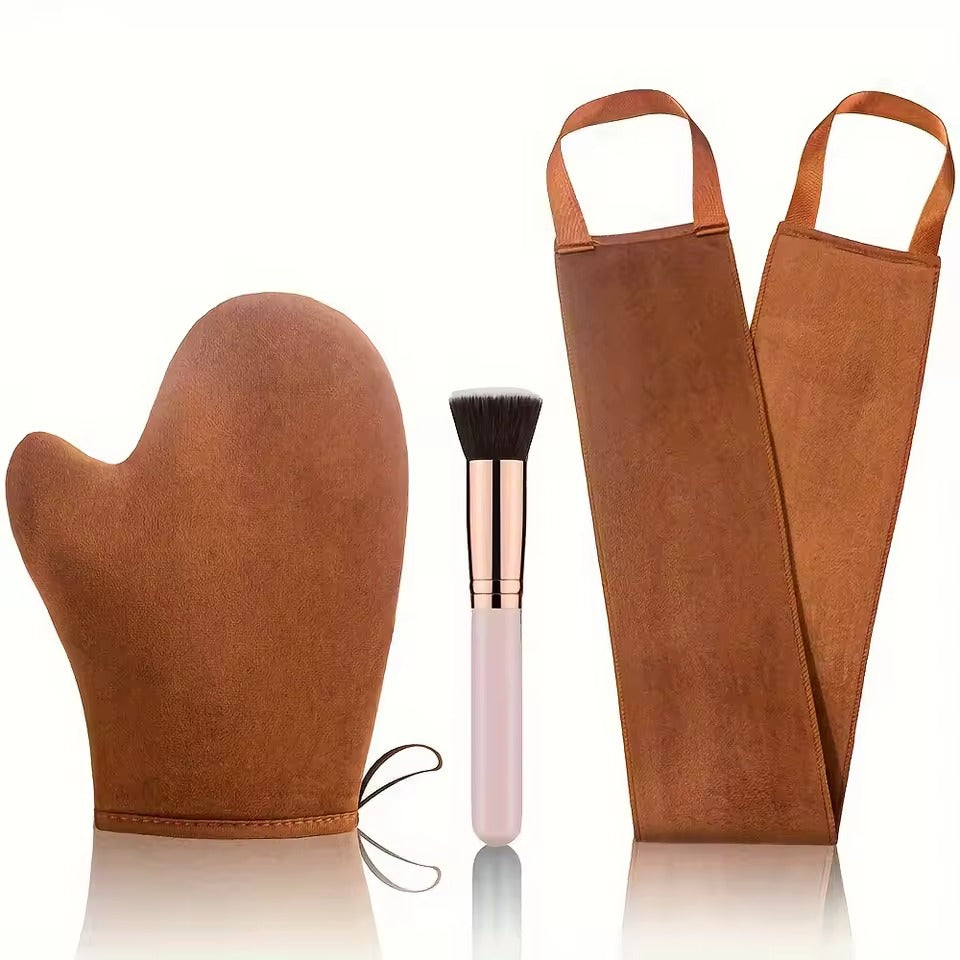 Conjunto de Luvas Autobronzeadoras