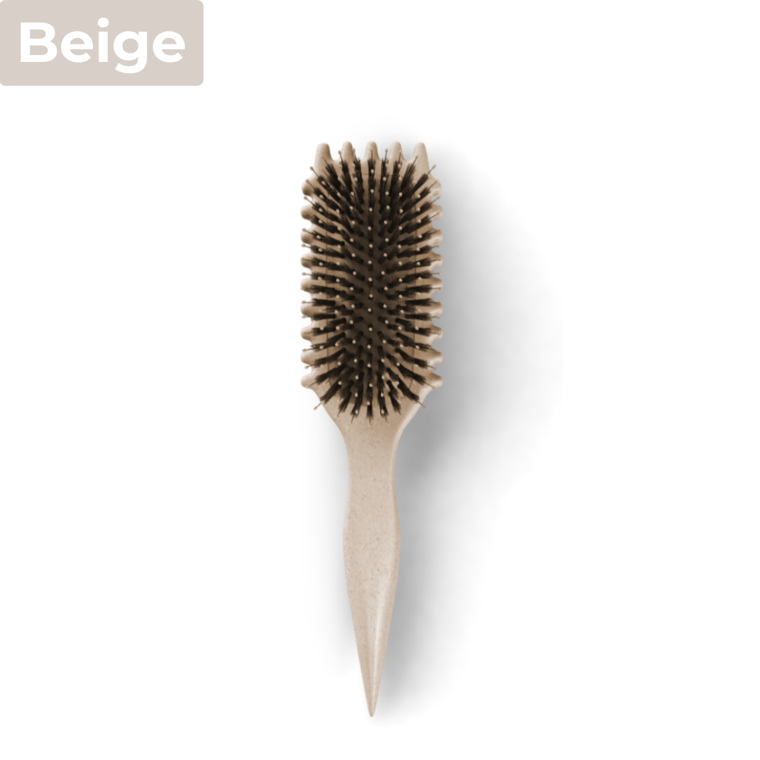 Hairbrush for defined curls without frizz