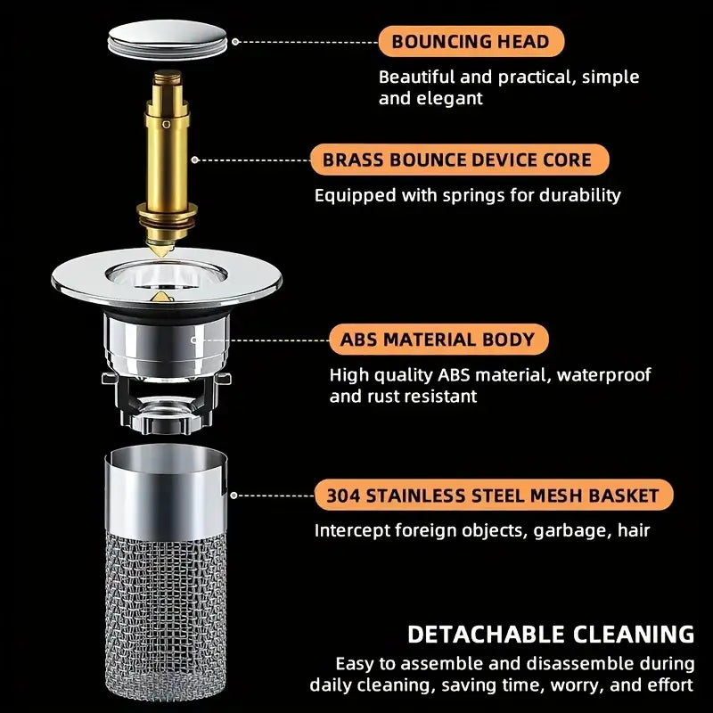Filter - Keep your sink clear without a plumber needed! 