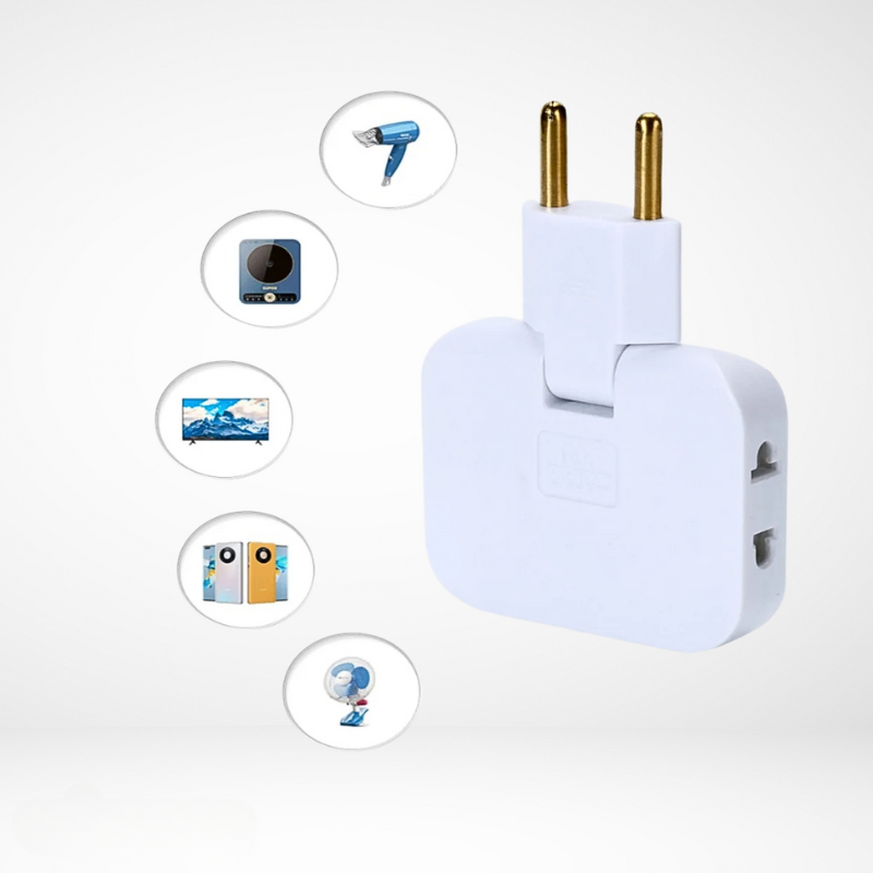 Compact and Stylish Universal Power Strip