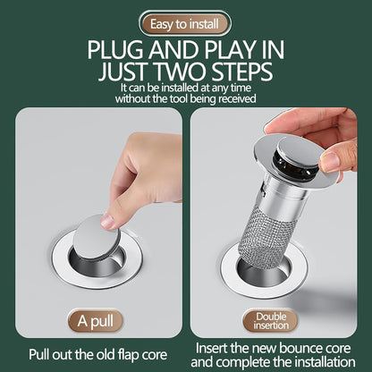 Filter - Keep your sink clear without a plumber needed! 