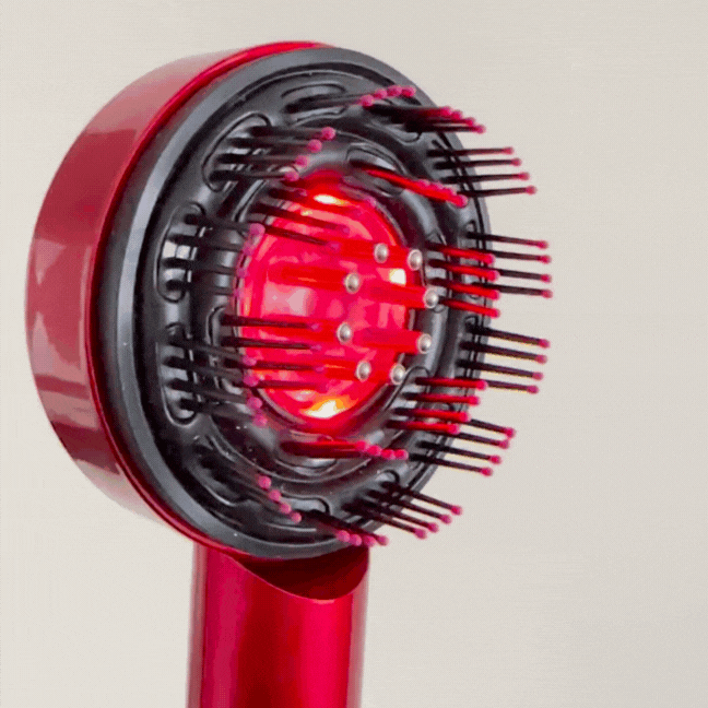 Bloomly™ Red Light Brush - Deep Scalp Stimulation